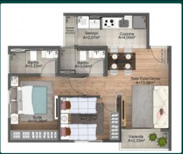 Alugar Apartamento / Padrão em Santa Bárbara D`Oeste. apenas R$ 230.000,00